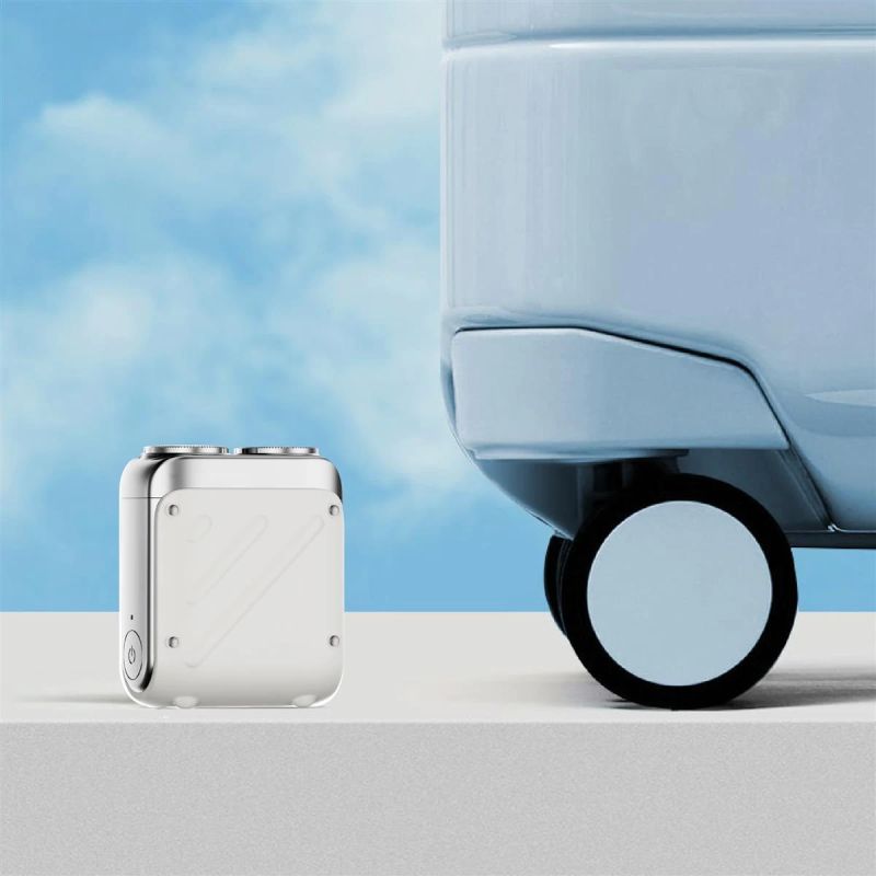 MZXZ021 Metz Traveller Shaver, White.