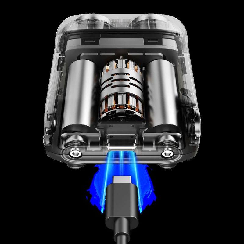 MZXZ021 Metz Traveller Shaver, Black.