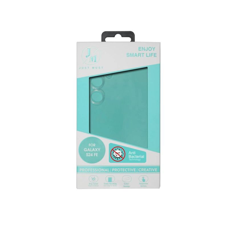 JM ANTI-BACTERIA TPU for Galaxy S24 FE Clear