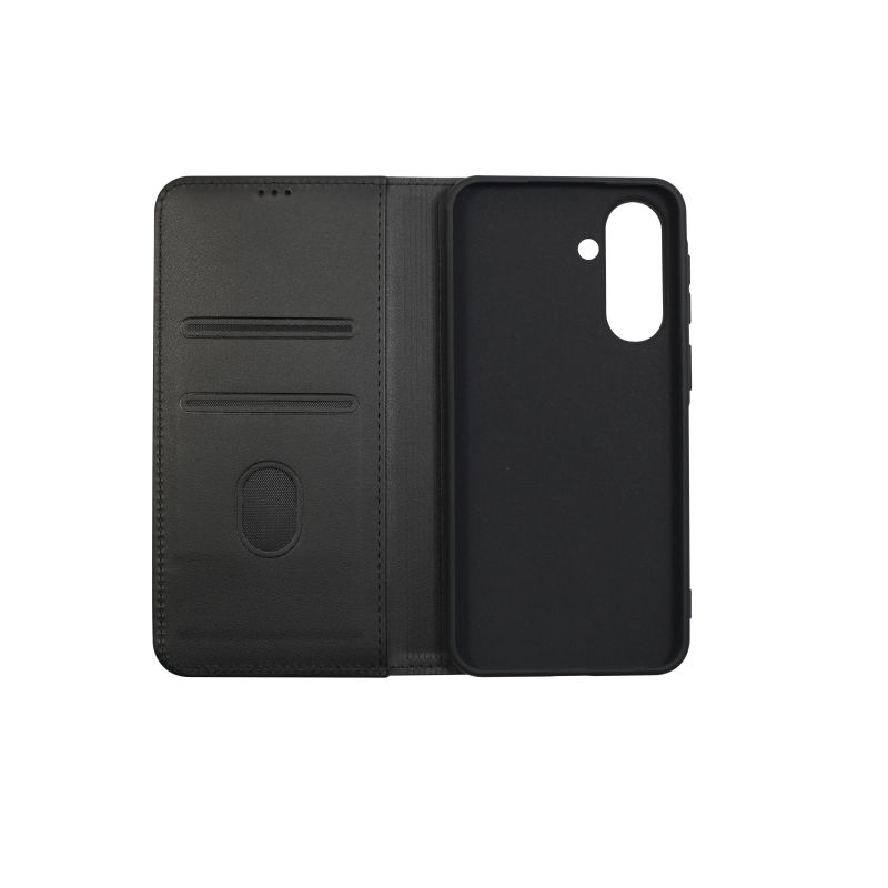 JM STAND FLIP CASE for Galaxy A37, Black