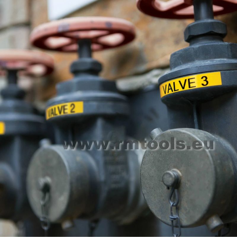 Lent. Vinils XTL 12mm melna-balta