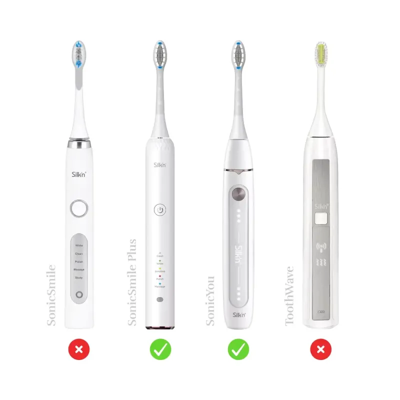 Silkn SonicYou Refill Brush 2 White Medium ,SYR2PEUWR001,