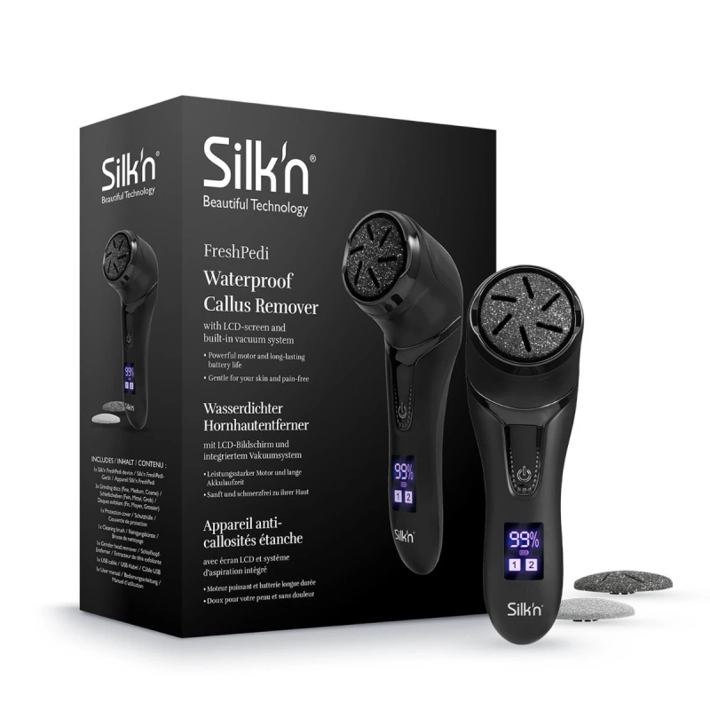 Silkn FreshPedi Callus Remover Black ,FP1PE1Z001,
