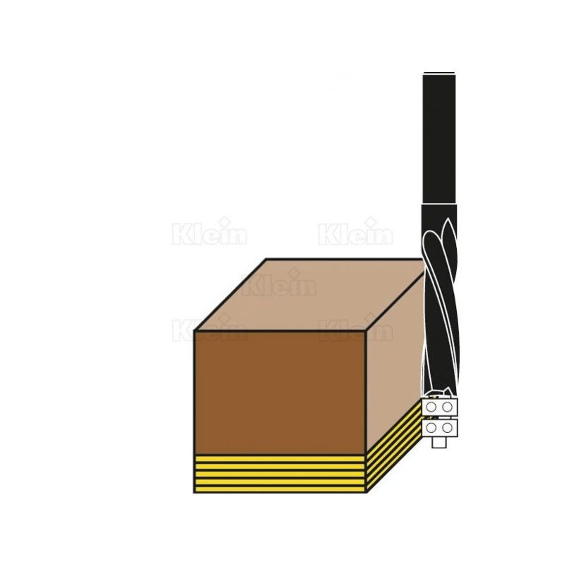 VHM spirālfrēze D 12,7 L 51 z 2 p-p