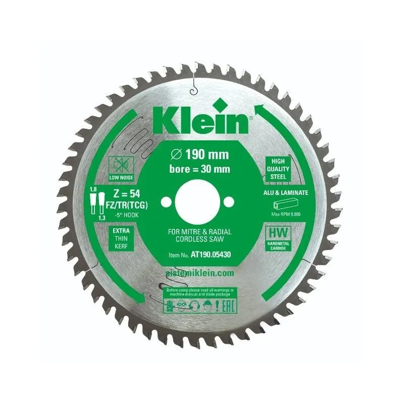 HW Zāģripa 160x20mm Z48 B 1.8-1.3 -5 AL,PVC, Laminate