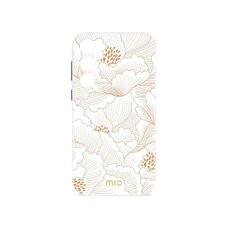 MIO White Roses Magsafe Compatible for Samsung S25 5G