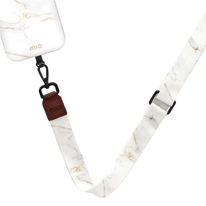 MIO Lanyard strap White Marble