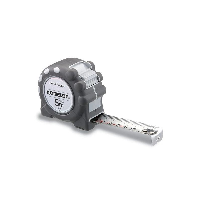 Mērlente INOX RUBBER 8m25mm