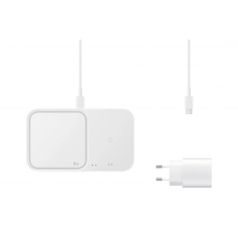 P5400BWE Samsung Wireless charger Duo pad ,w-o TA, White