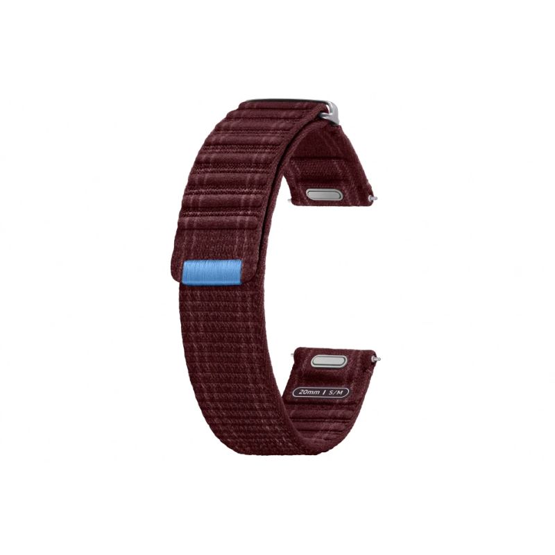 SVL30SEEGEU Fabric Band ,S-M, Samsung Galaxy Watch7-Watch4, Wine