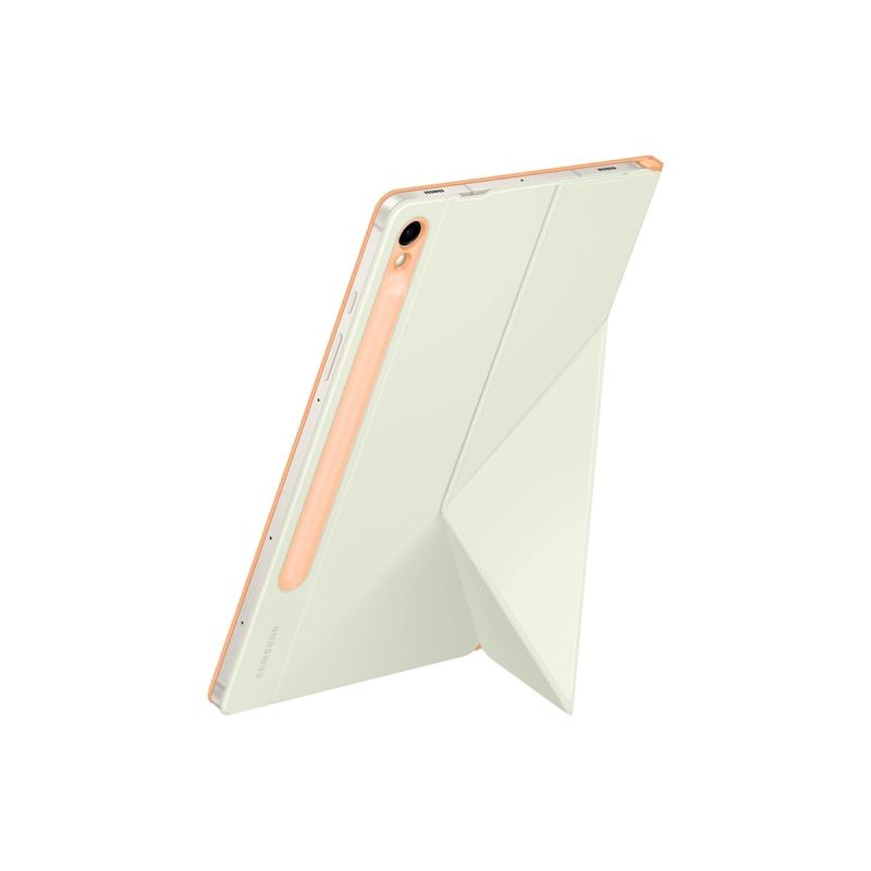 BX710PO Smart Book Cover Samsung Galaxy Tab S9-S9 FE-S10 FE-S10 Lite, Orange