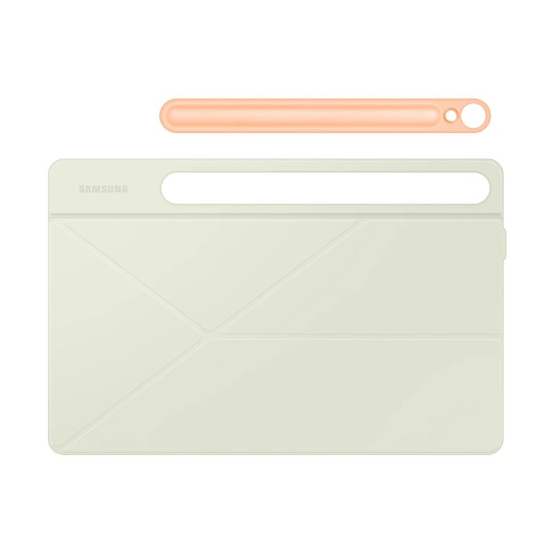 BX710PO Smart Book Cover Samsung Galaxy Tab S9-S9 FE-S10 FE-S10 Lite, Orange