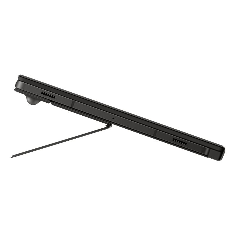 DX725UB Book Cover Keyboard Samsung Galaxy Tab S9-S9 FE-S10 FE-S10 Lite, Black