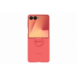 PF766TREGWW Ring Case ,Silicone, Samsung Galaxy Flip7, Red