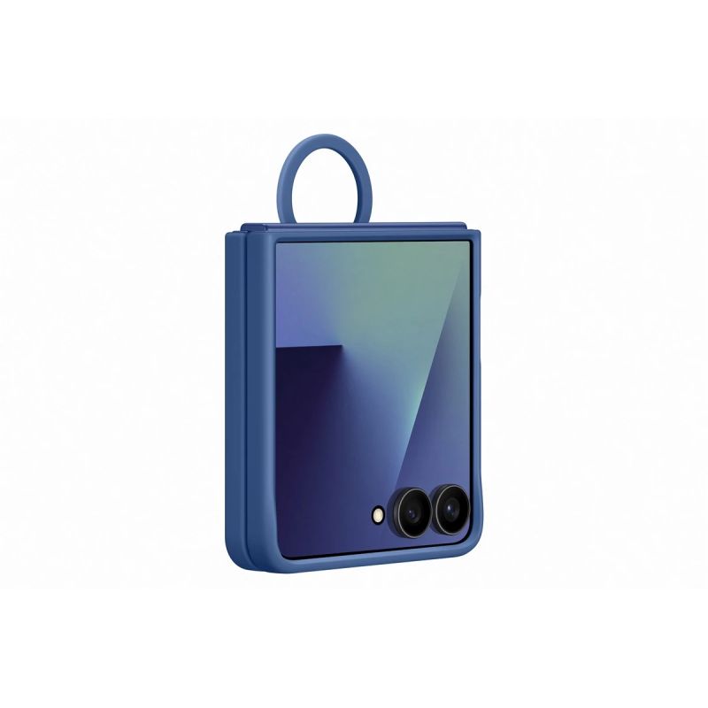 PF766TNEGWW Ring Case ,Silicone, Samsung Galaxy Flip7, Blue