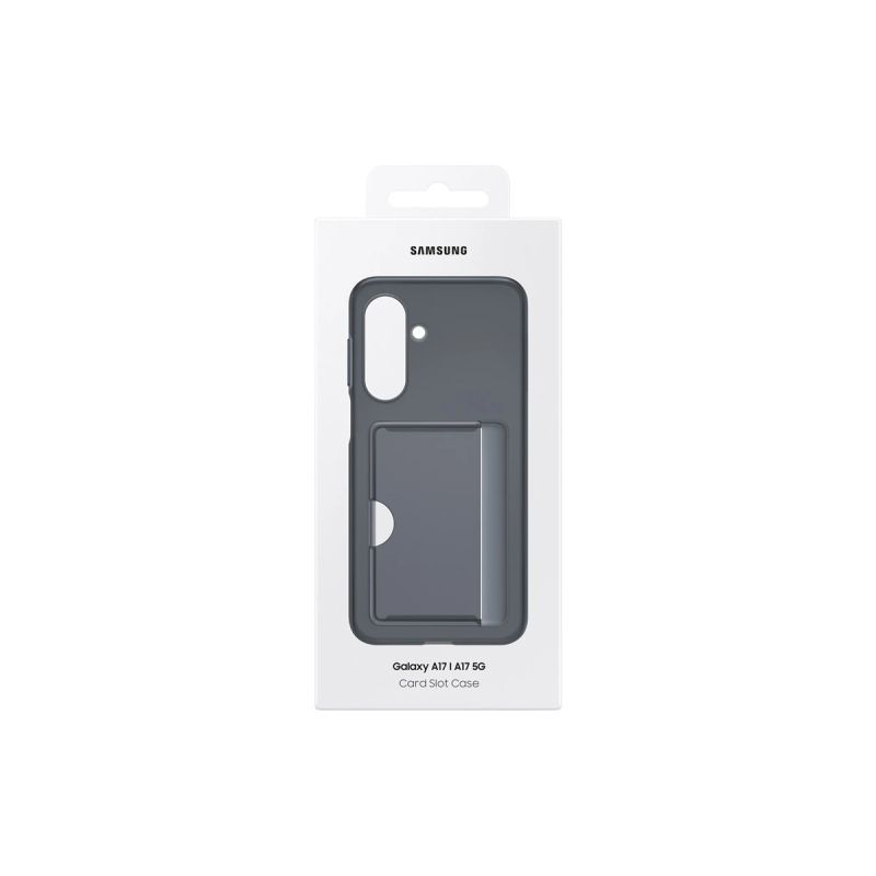 OA176TB Card Slot Case Samsung Galaxy A17, Black