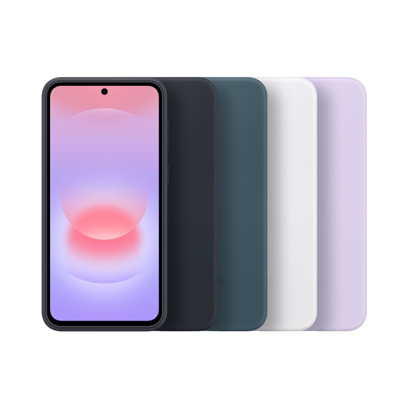 PA376CJE Silicone Case Case Samsung Galaxy A37, Light Gray