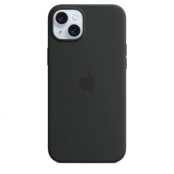MT103ZM-A iPhone 15 Plus Silicone Case with MagSafe, Black