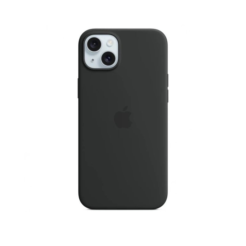 MT103ZM-A iPhone 15 Plus Silicone Case with MagSafe, Black