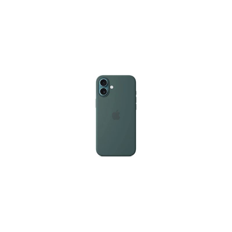 MYYH3ZM-A iPhone 16 Plus Silicone Case with MagSafe, Lake Green