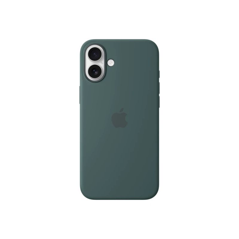 MYYH3ZM-A iPhone 16 Plus Silicone Case with MagSafe, Lake Green