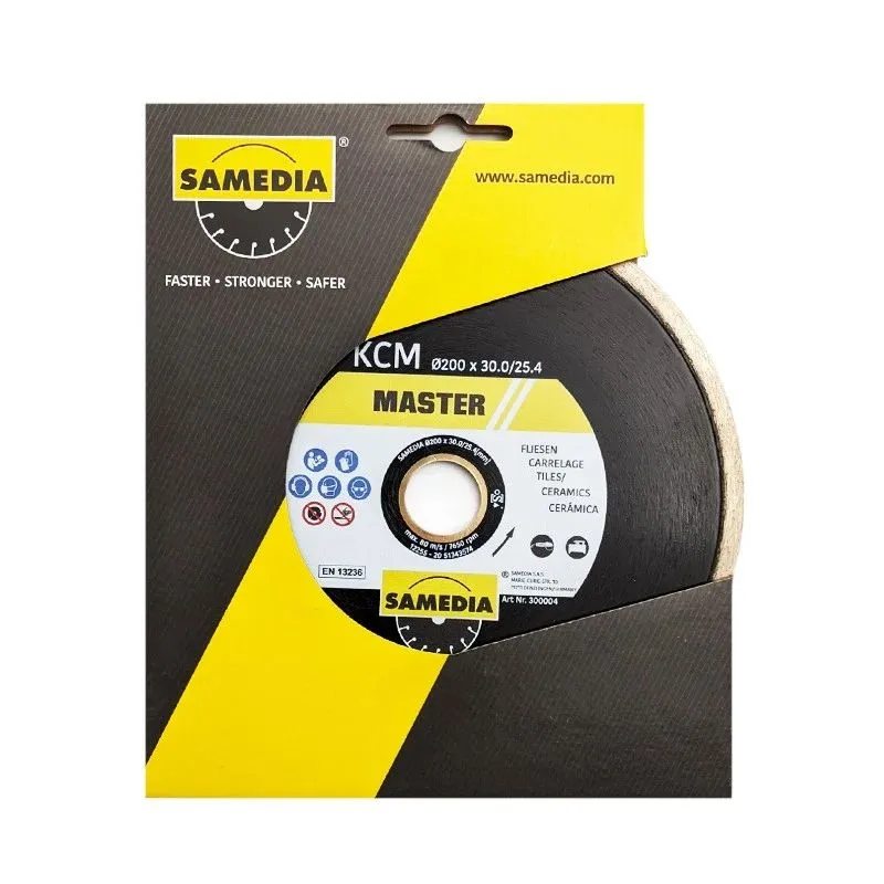 Dimanta disks SAMEDIA KCM 200x30-25,4x1,6