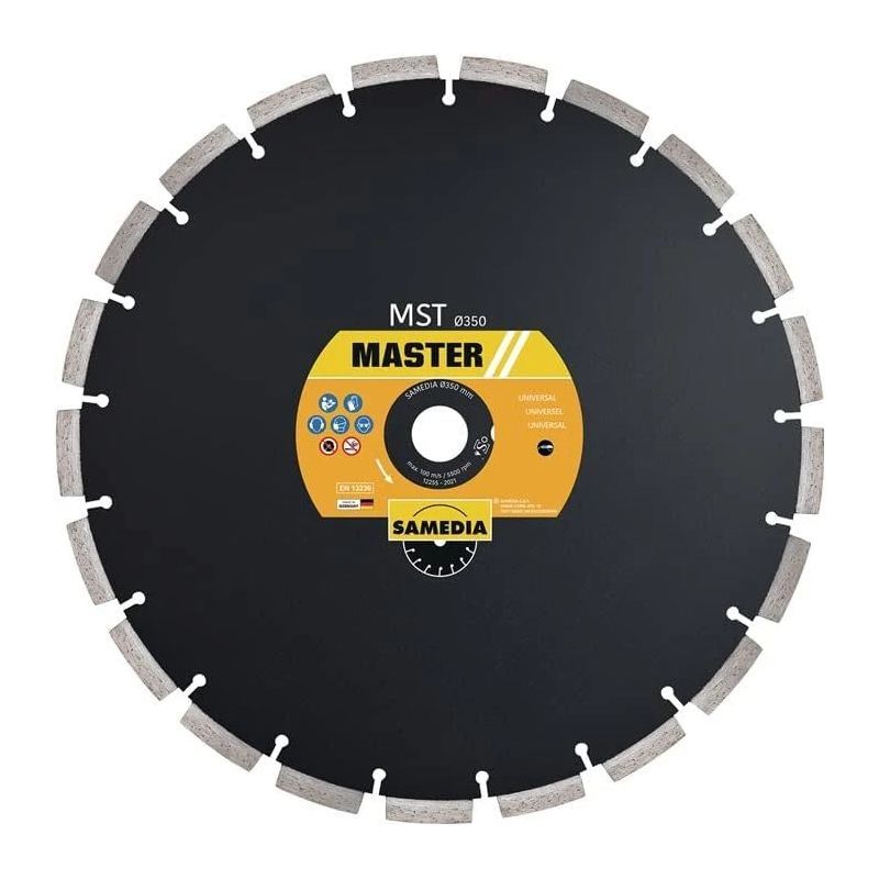 Dimanta disks MST 400x25,4 mm, Samedia