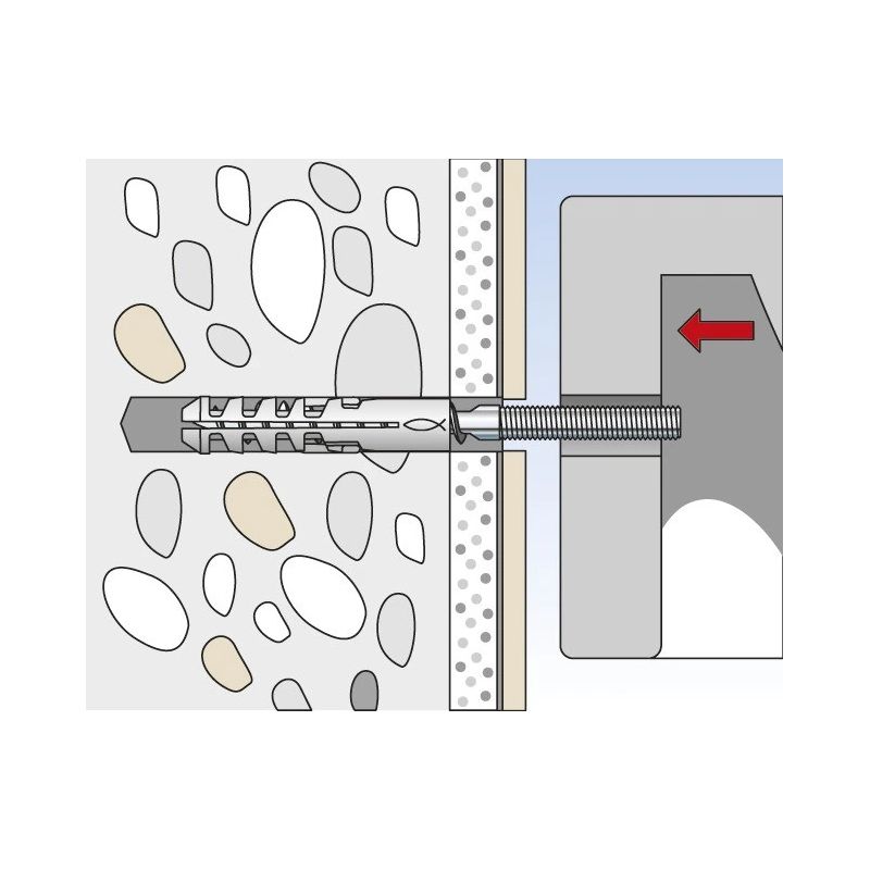Tapa STST 8 x 180 50gab