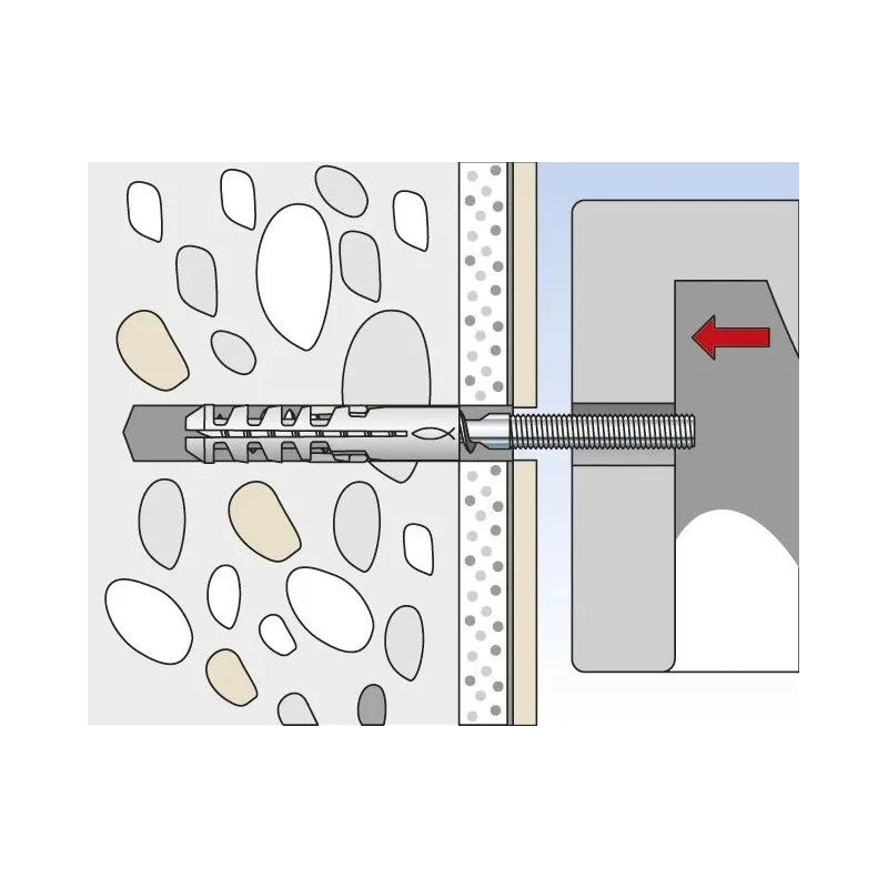 Tapa STST 8 x 180 50gab