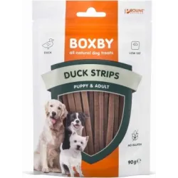 BOXBY DUCK STRIPS for DOGS 90g