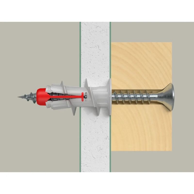 Ģipškartona dībeļi DUOBLADE, FISCHER, 40 gab.