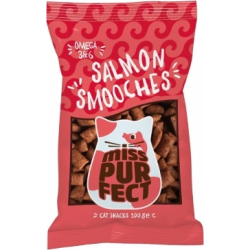 Boxby Miss Purfect gardums kaķiem 100g - Salmon Smooches, spilventiņi ar lasi
