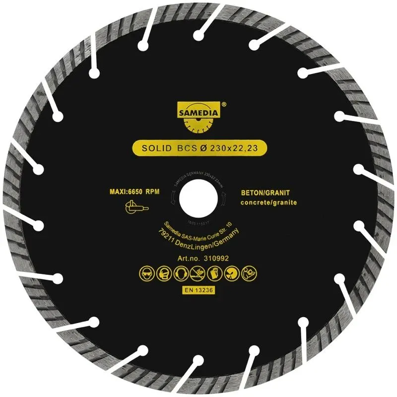 Dimanta disks SAMEDIA BCT 230x22