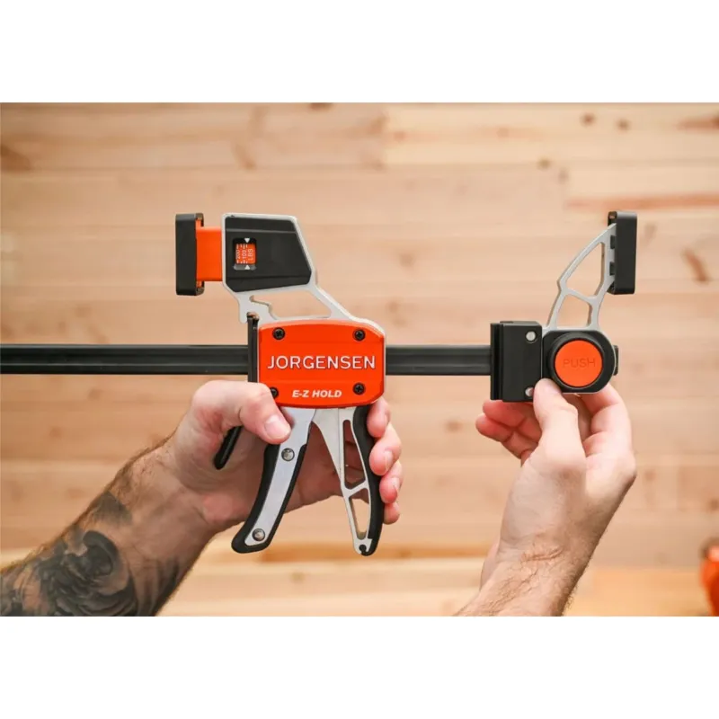 Alumīnija skava MEDIUM DUTY ar spēka mērītāju 150 mm, JORGENSEN