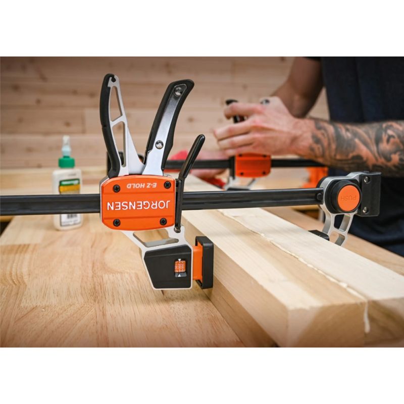 Alumīnija spīle MEDIUM DUTY ar spēka mērītāju 450 mm, JORGENSEN