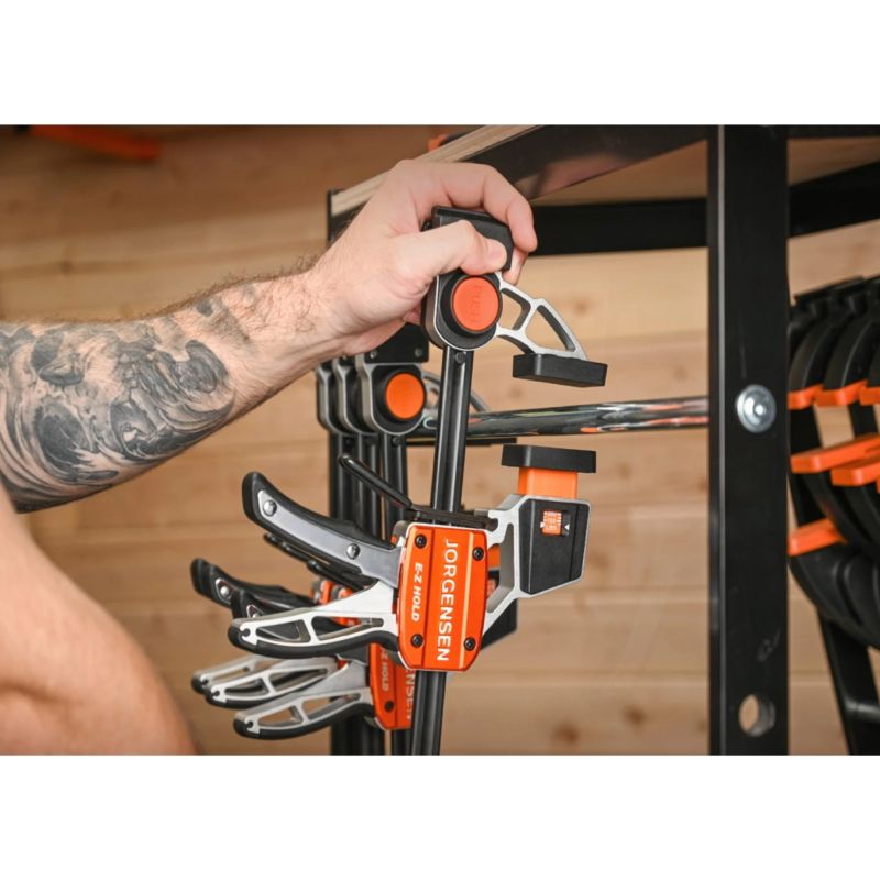 Alumīnija spīle MEDIUM DUTY ar spēka mērītāju 450 mm, JORGENSEN