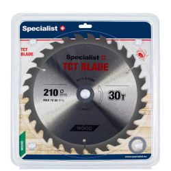 SPECIALIST+ TCT blade, 210x30Tx30-20-16 mm