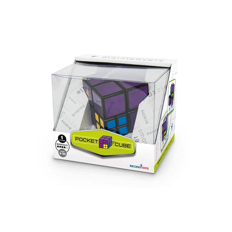 RECENT TOYS Loģikas spēle Kabatas izmēra kubs