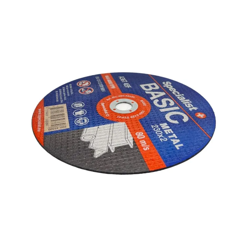SPECIALIST+ metāla griešanas disks BASIC, 230 x 2 x 22 mm