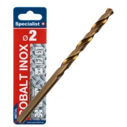 SPECIALIST+ metal drill bit COBALT, 2.0 mm