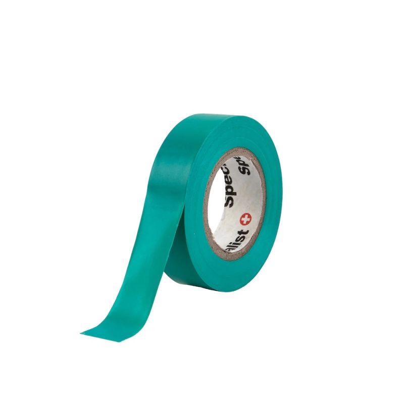 SPECIALIST+ izolācijas lenta, 0,13 x 19 mm, zaļa, 20 m