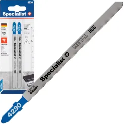 SPECIALIST+ metal jigsaw blade for pipes 4230 ,T318A, 132 mm, 2 pcs