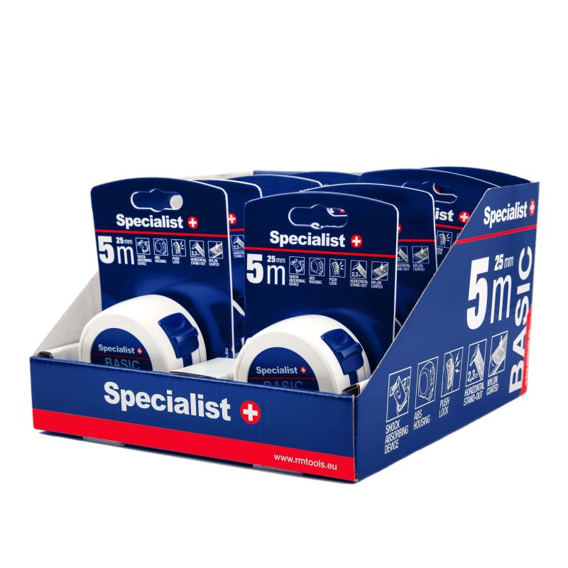 SPECIALIST+ mērlente BASIC 3 m, 16 mm