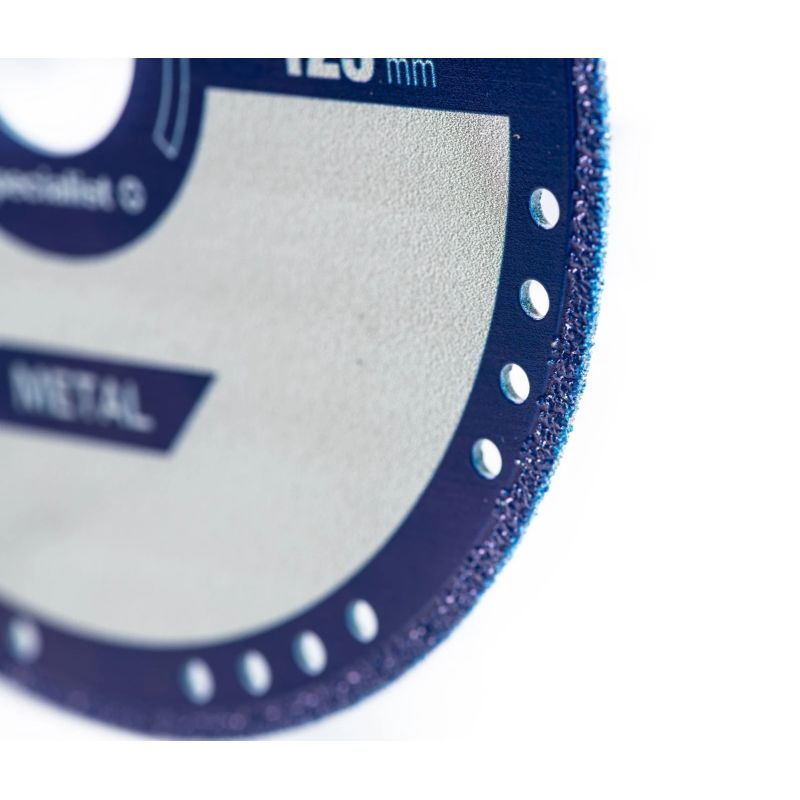 SPECIALIST+ dimanta gr. disks metālam, 125 x 1.4 x 22.23 mm