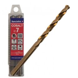 SPECIALIST+ metal drill bit COBALT, 7.0 mm, 10 pcs