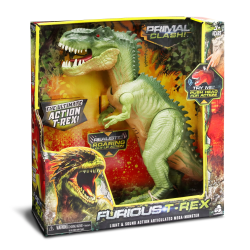 Primal Clash rotaļlieta Niknais T-Rekss