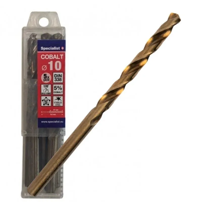 SPECIALIST+ metāla urbis COBALT, 10 mm, 5 gab.