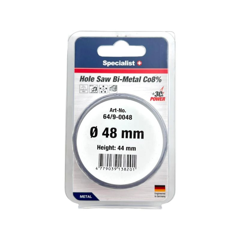 SPECIALIST+ kroņurbis BI-METAL, 48 mm