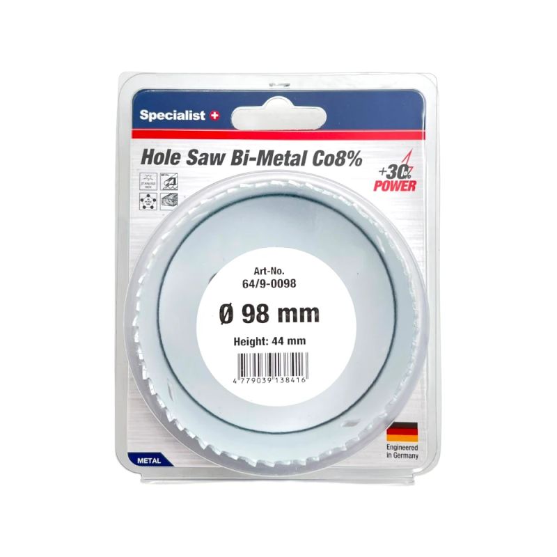 SPECIALIST+ kroņurbis BI-METAL, 98 mm