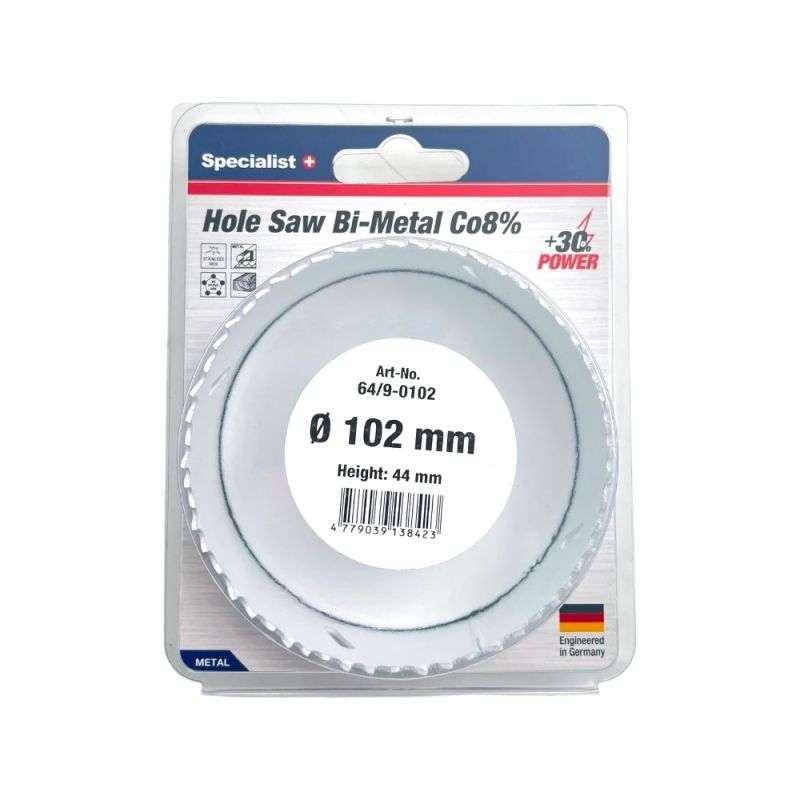 SPECIALIST+ kroņurbis BI-METAL, 102 mm